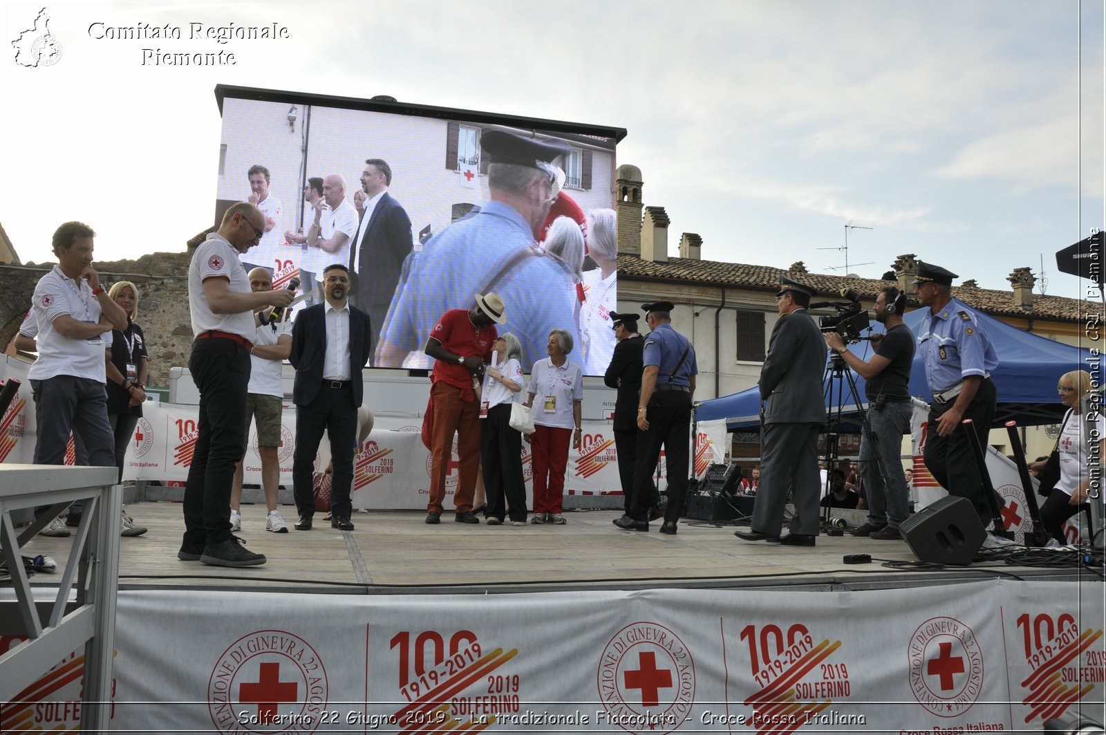 Solferino 22 Giugno 2019 - La tradizionale Fiaccolata - Croce Rossa Italiana - Comitato Regionale del Piemonte