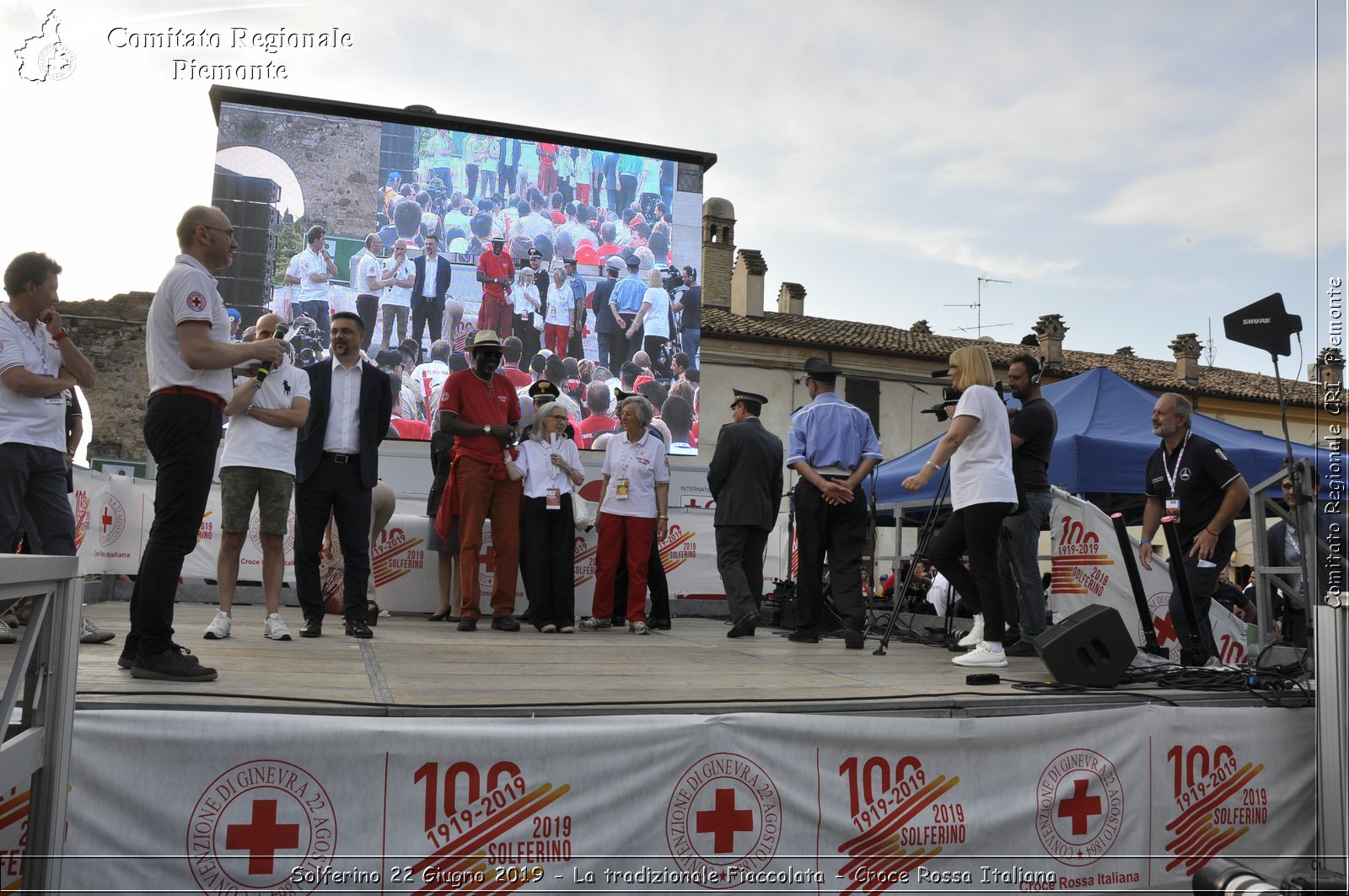 Solferino 22 Giugno 2019 - La tradizionale Fiaccolata - Croce Rossa Italiana - Comitato Regionale del Piemonte