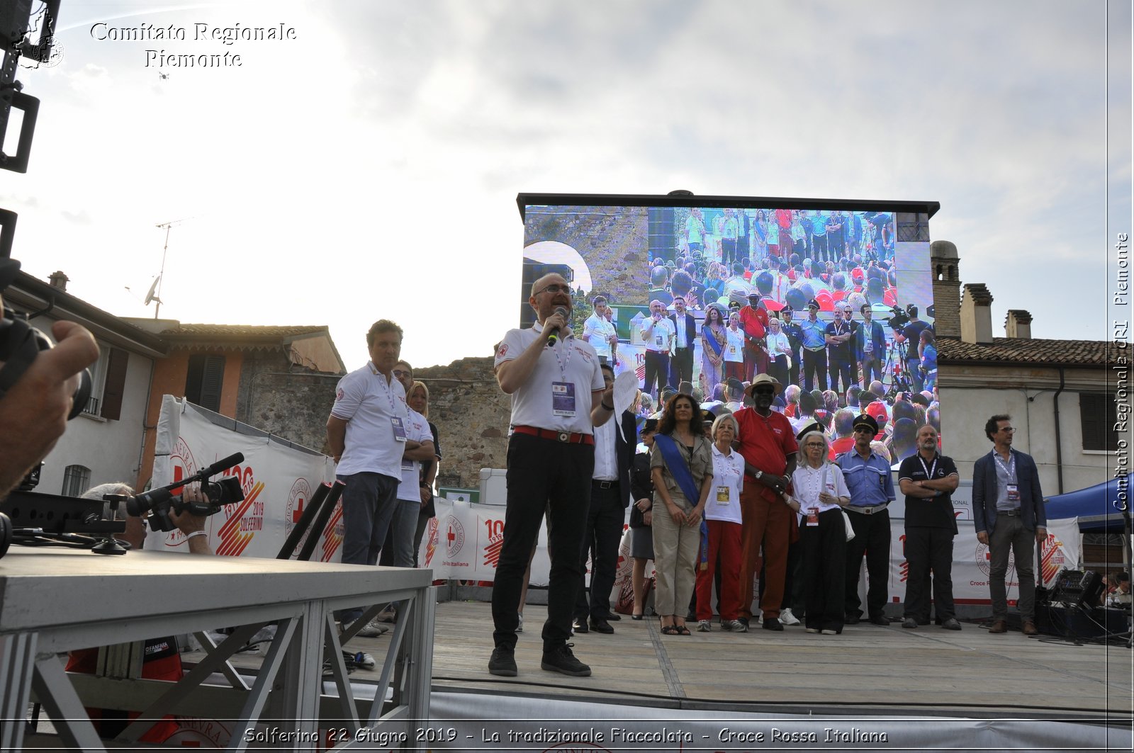 Solferino 22 Giugno 2019 - La tradizionale Fiaccolata - Croce Rossa Italiana - Comitato Regionale del Piemonte