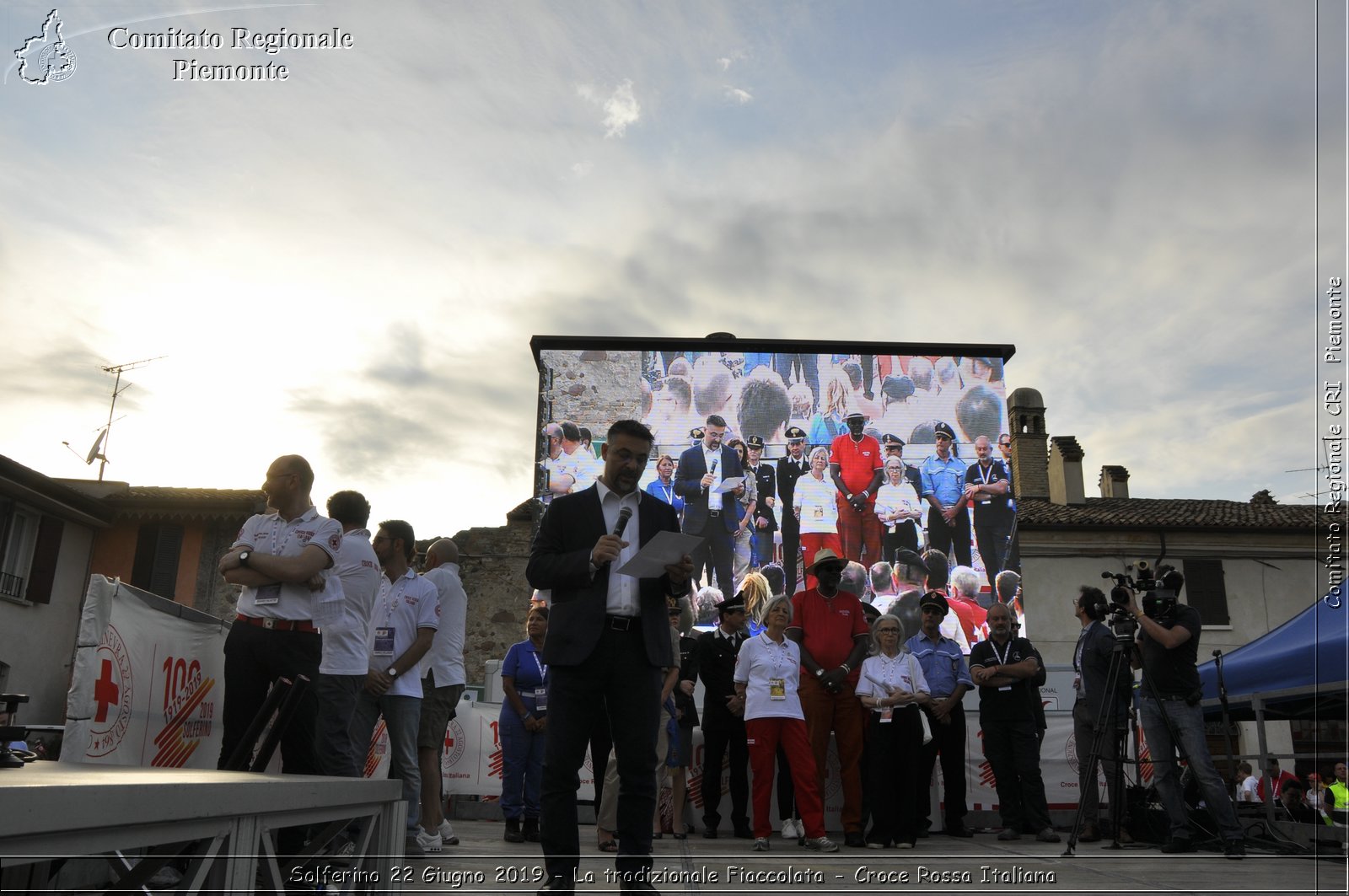 Solferino 22 Giugno 2019 - La tradizionale Fiaccolata - Croce Rossa Italiana - Comitato Regionale del Piemonte