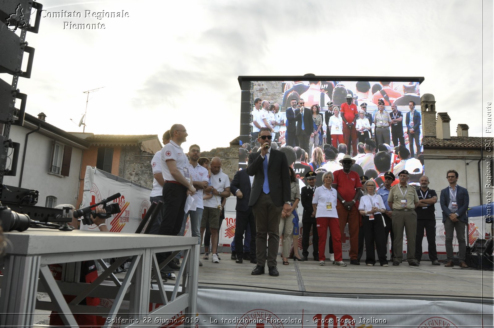 Solferino 22 Giugno 2019 - La tradizionale Fiaccolata - Croce Rossa Italiana - Comitato Regionale del Piemonte