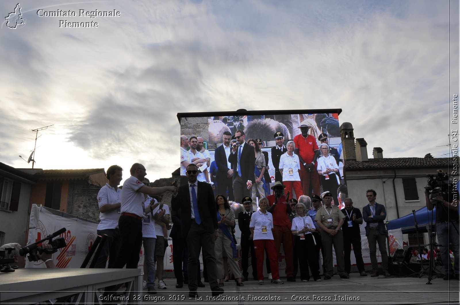 Solferino 22 Giugno 2019 - La tradizionale Fiaccolata - Croce Rossa Italiana - Comitato Regionale del Piemonte