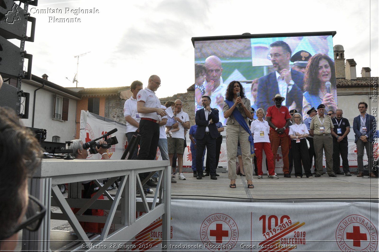 Solferino 22 Giugno 2019 - La tradizionale Fiaccolata - Croce Rossa Italiana - Comitato Regionale del Piemonte