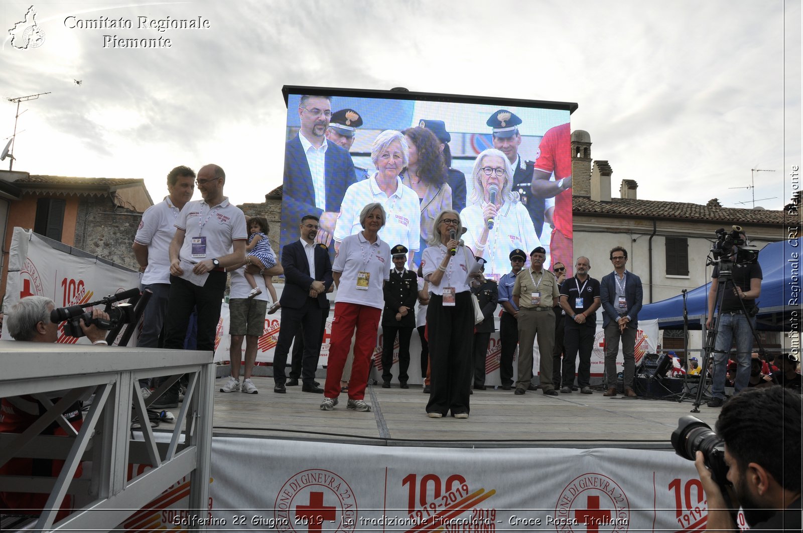 Solferino 22 Giugno 2019 - La tradizionale Fiaccolata - Croce Rossa Italiana - Comitato Regionale del Piemonte