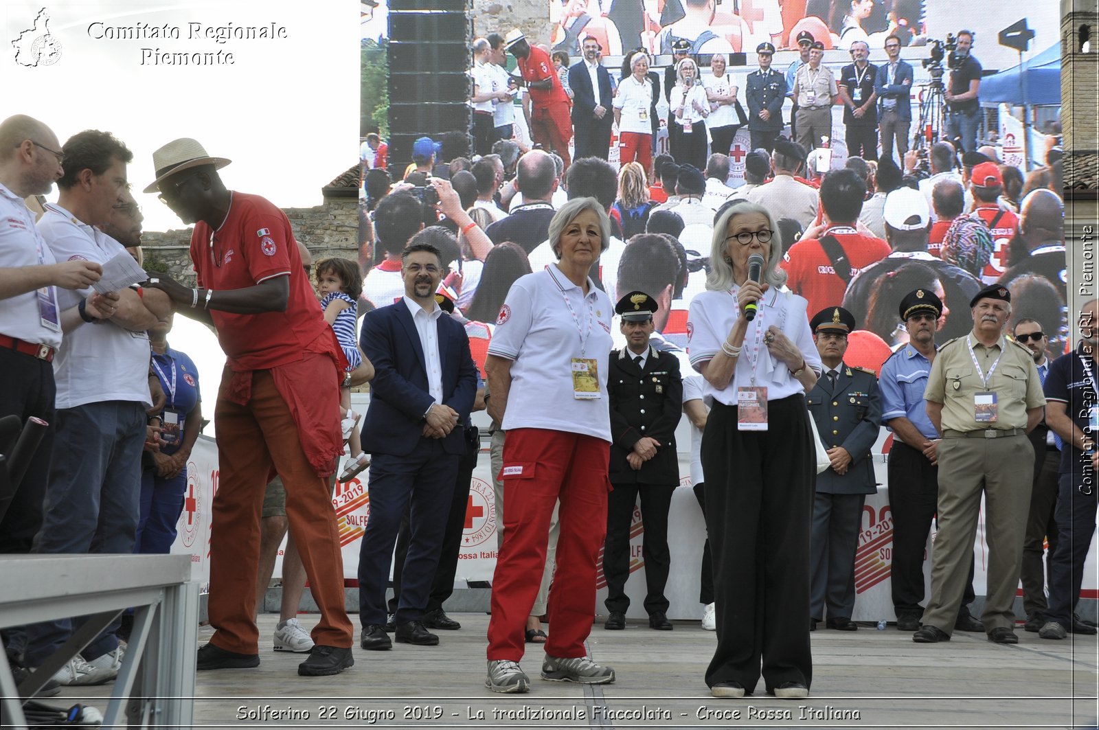 Solferino 22 Giugno 2019 - La tradizionale Fiaccolata - Croce Rossa Italiana - Comitato Regionale del Piemonte