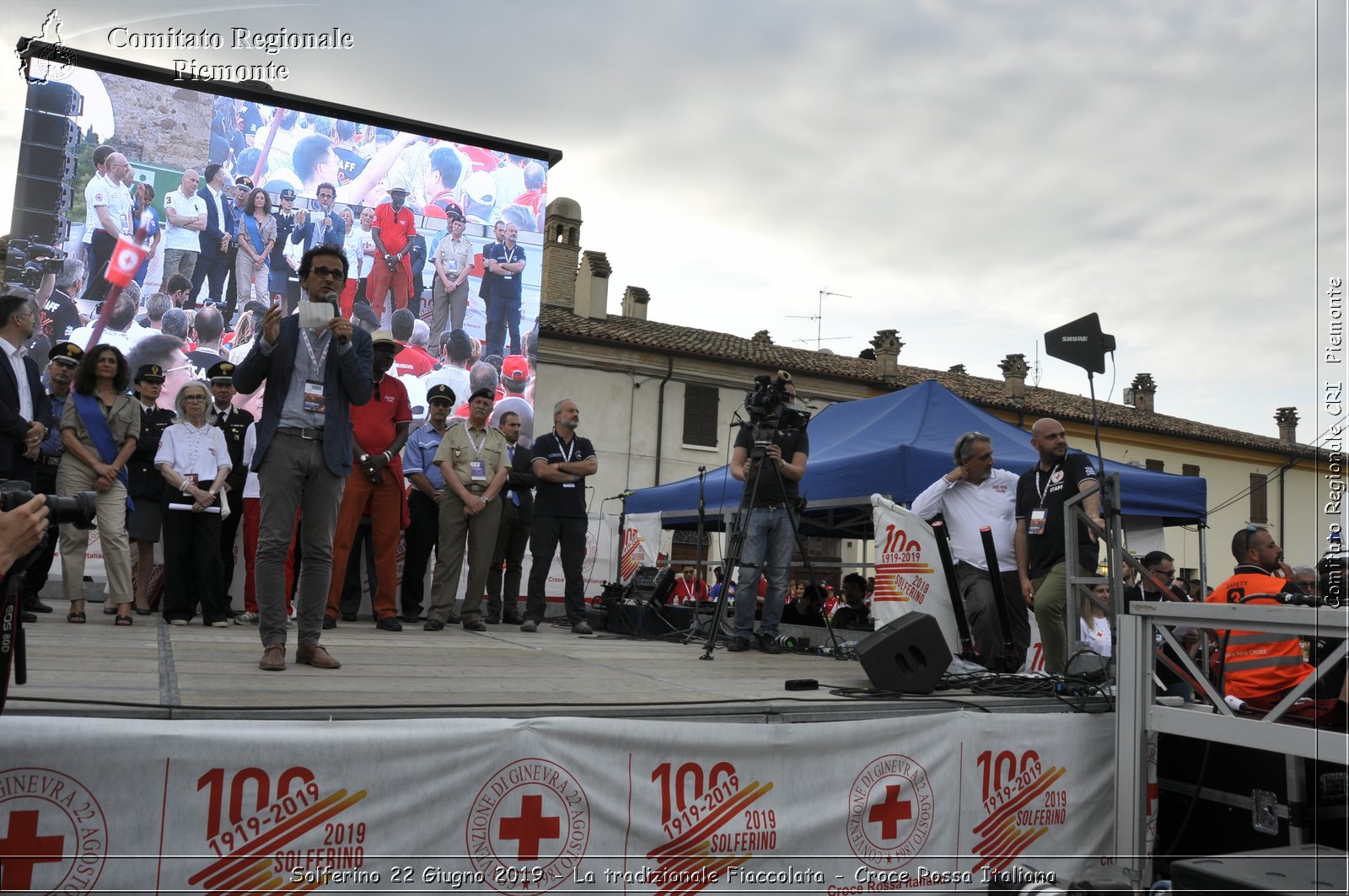 Solferino 22 Giugno 2019 - La tradizionale Fiaccolata - Croce Rossa Italiana - Comitato Regionale del Piemonte