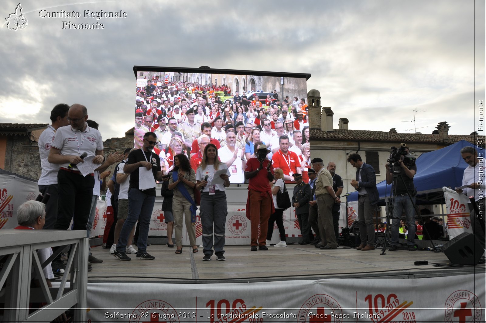 Solferino 22 Giugno 2019 - La tradizionale Fiaccolata - Croce Rossa Italiana - Comitato Regionale del Piemonte