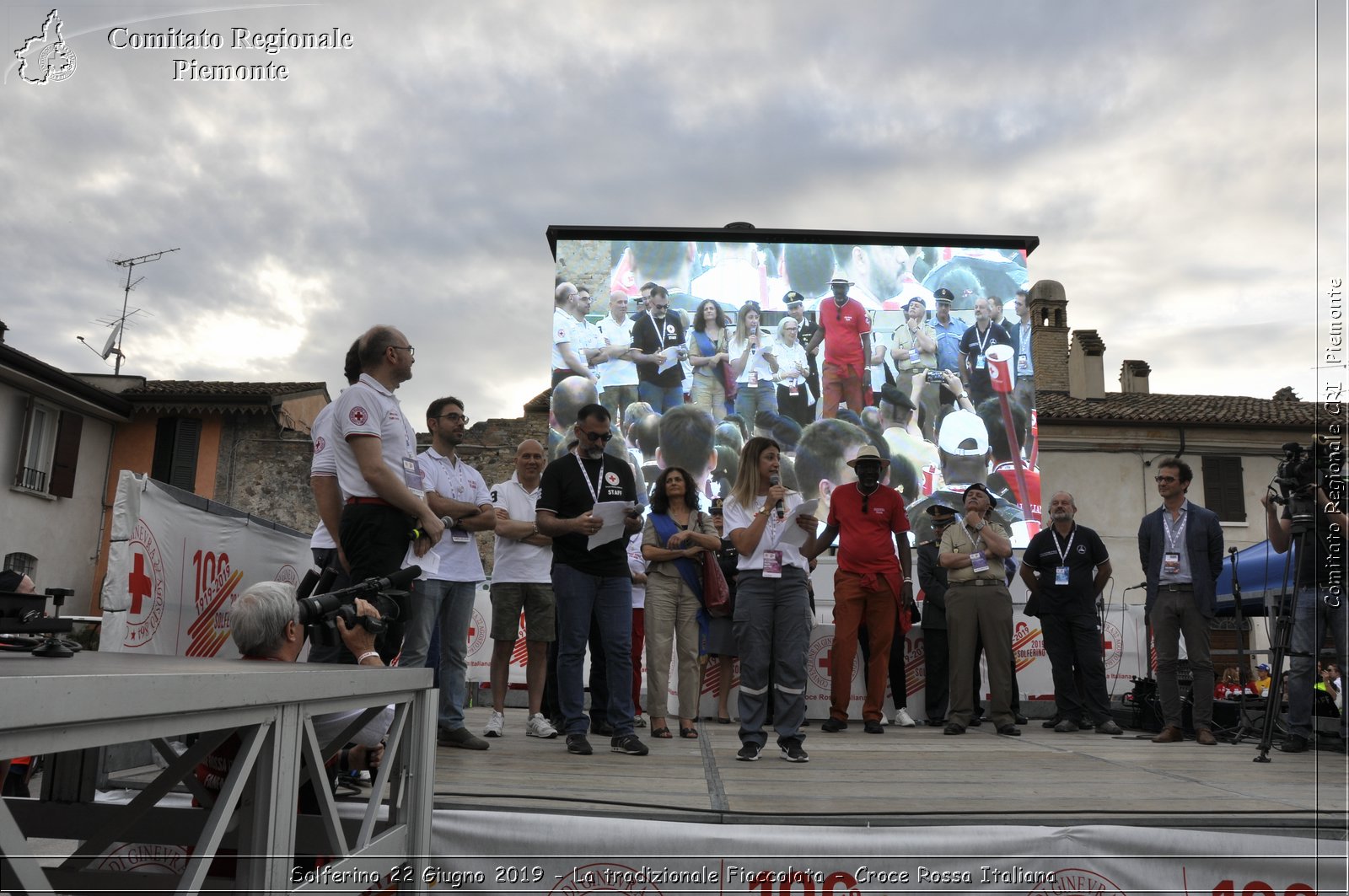 Solferino 22 Giugno 2019 - La tradizionale Fiaccolata - Croce Rossa Italiana - Comitato Regionale del Piemonte