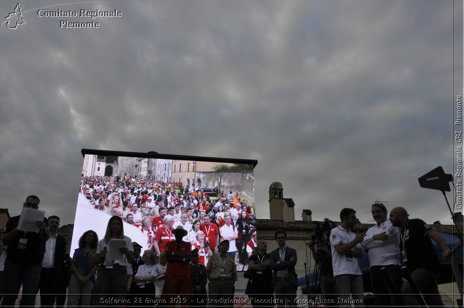 Solferino 22 Giugno 2019 - La tradizionale Fiaccolata - Croce Rossa Italiana - Comitato Regionale del Piemonte