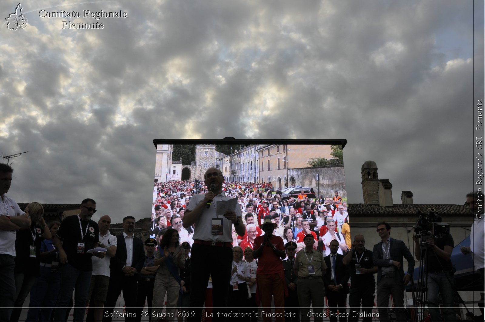 Solferino 22 Giugno 2019 - La tradizionale Fiaccolata - Croce Rossa Italiana - Comitato Regionale del Piemonte