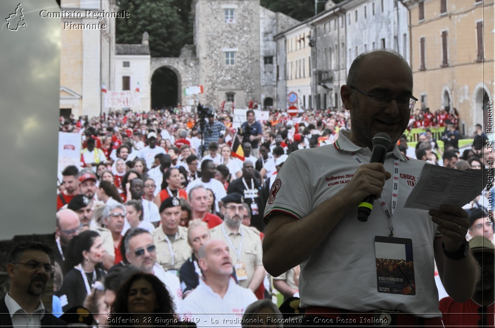 Solferino 22 Giugno 2019 - La tradizionale Fiaccolata - Croce Rossa Italiana - Comitato Regionale del Piemonte