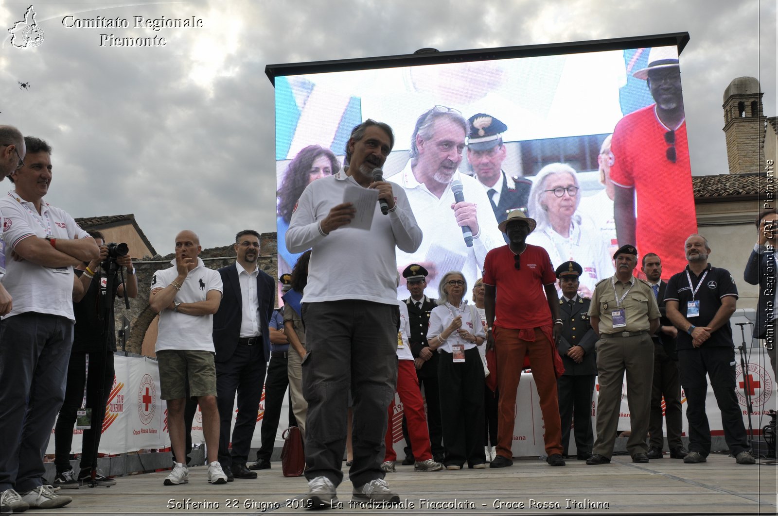 Solferino 22 Giugno 2019 - La tradizionale Fiaccolata - Croce Rossa Italiana - Comitato Regionale del Piemonte