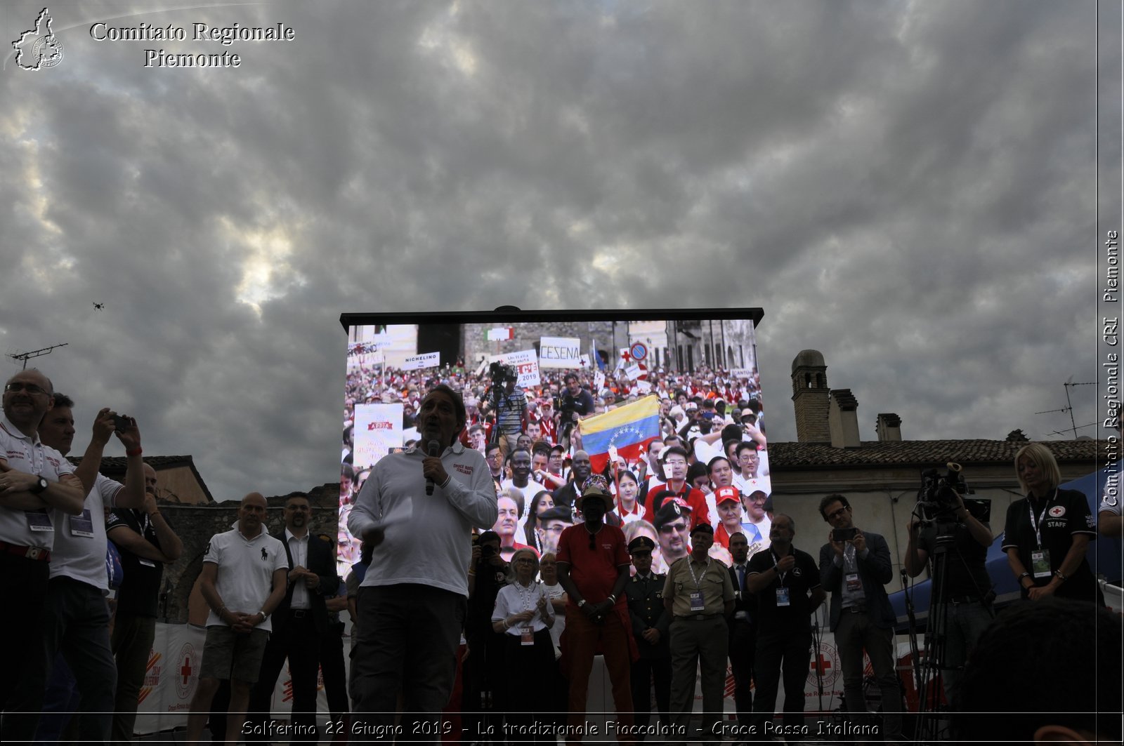 Solferino 22 Giugno 2019 - La tradizionale Fiaccolata - Croce Rossa Italiana - Comitato Regionale del Piemonte