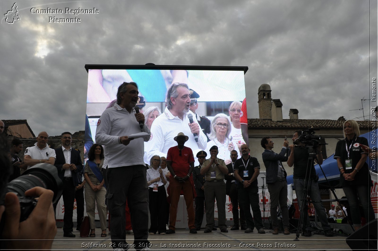 Solferino 22 Giugno 2019 - La tradizionale Fiaccolata - Croce Rossa Italiana - Comitato Regionale del Piemonte