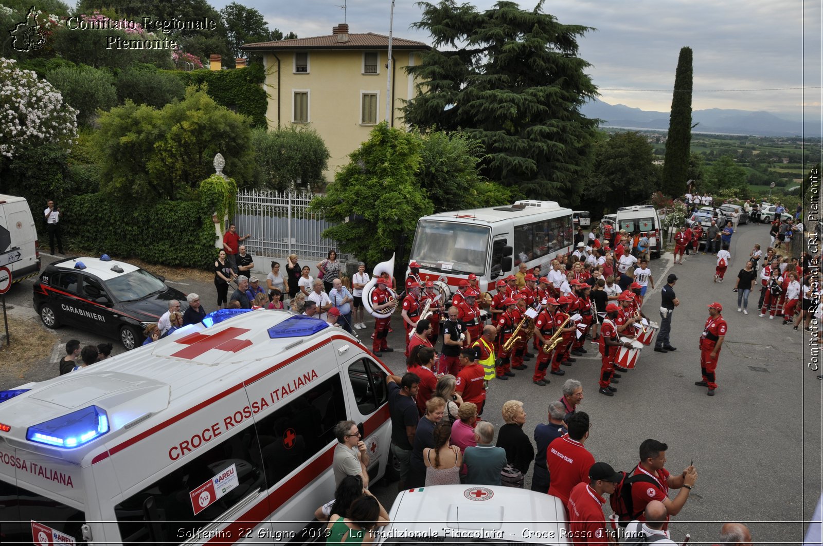 Solferino 22 Giugno 2019 - La tradizionale Fiaccolata - Croce Rossa Italiana - Comitato Regionale del Piemonte