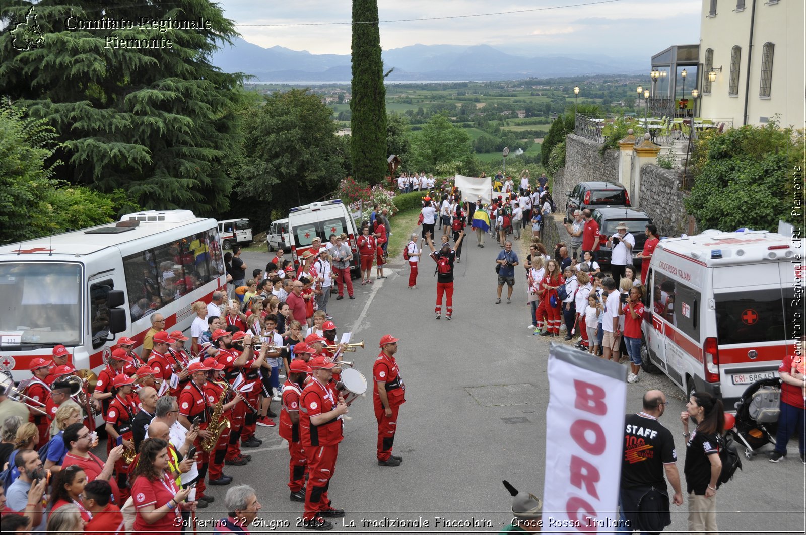 Solferino 22 Giugno 2019 - La tradizionale Fiaccolata - Croce Rossa Italiana - Comitato Regionale del Piemonte