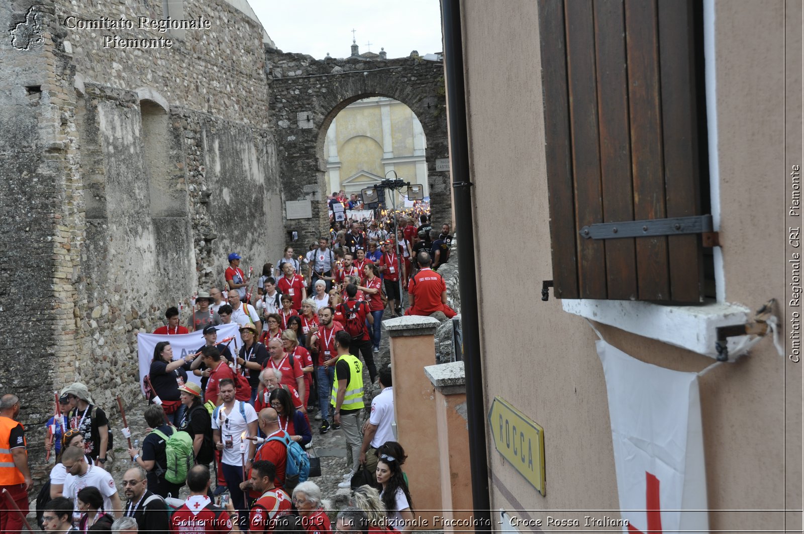 Solferino 22 Giugno 2019 - La tradizionale Fiaccolata - Croce Rossa Italiana - Comitato Regionale del Piemonte