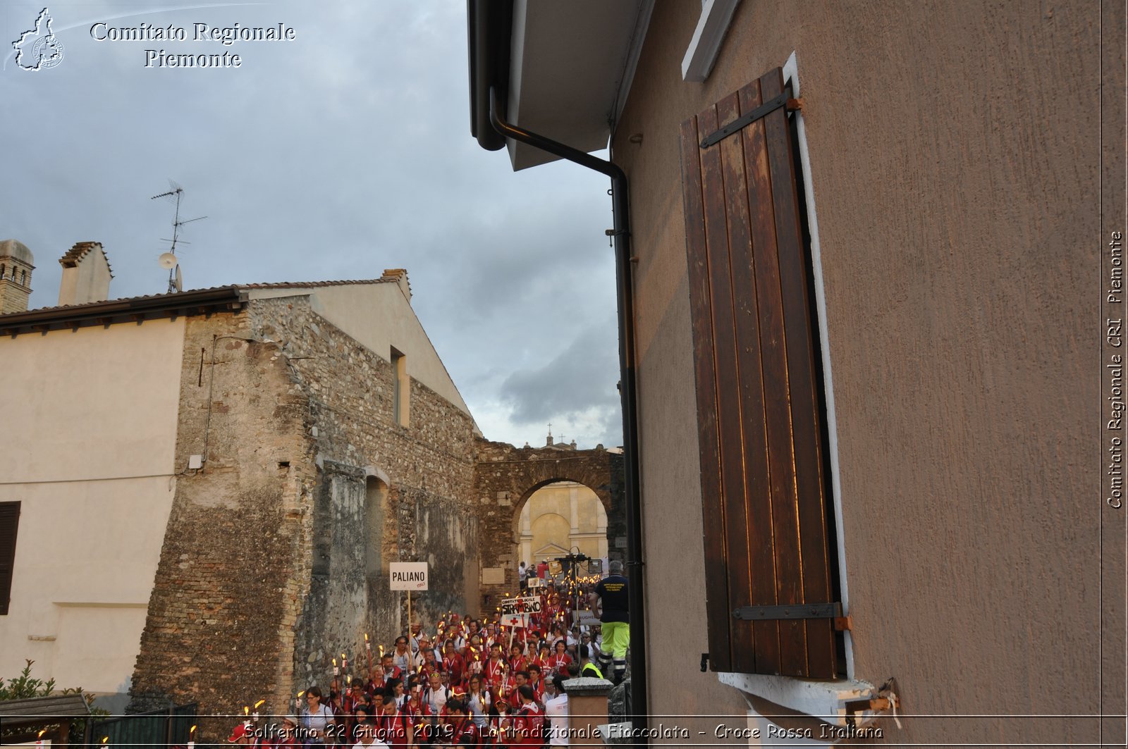 Solferino 22 Giugno 2019 - La tradizionale Fiaccolata - Croce Rossa Italiana - Comitato Regionale del Piemonte