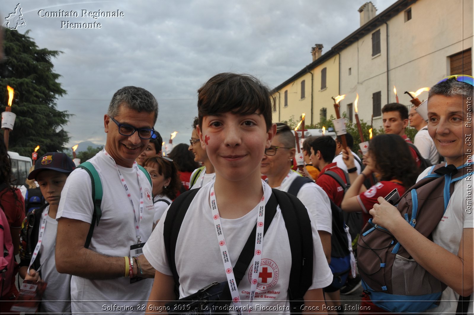 Solferino 22 Giugno 2019 - La tradizionale Fiaccolata - Croce Rossa Italiana - Comitato Regionale del Piemonte