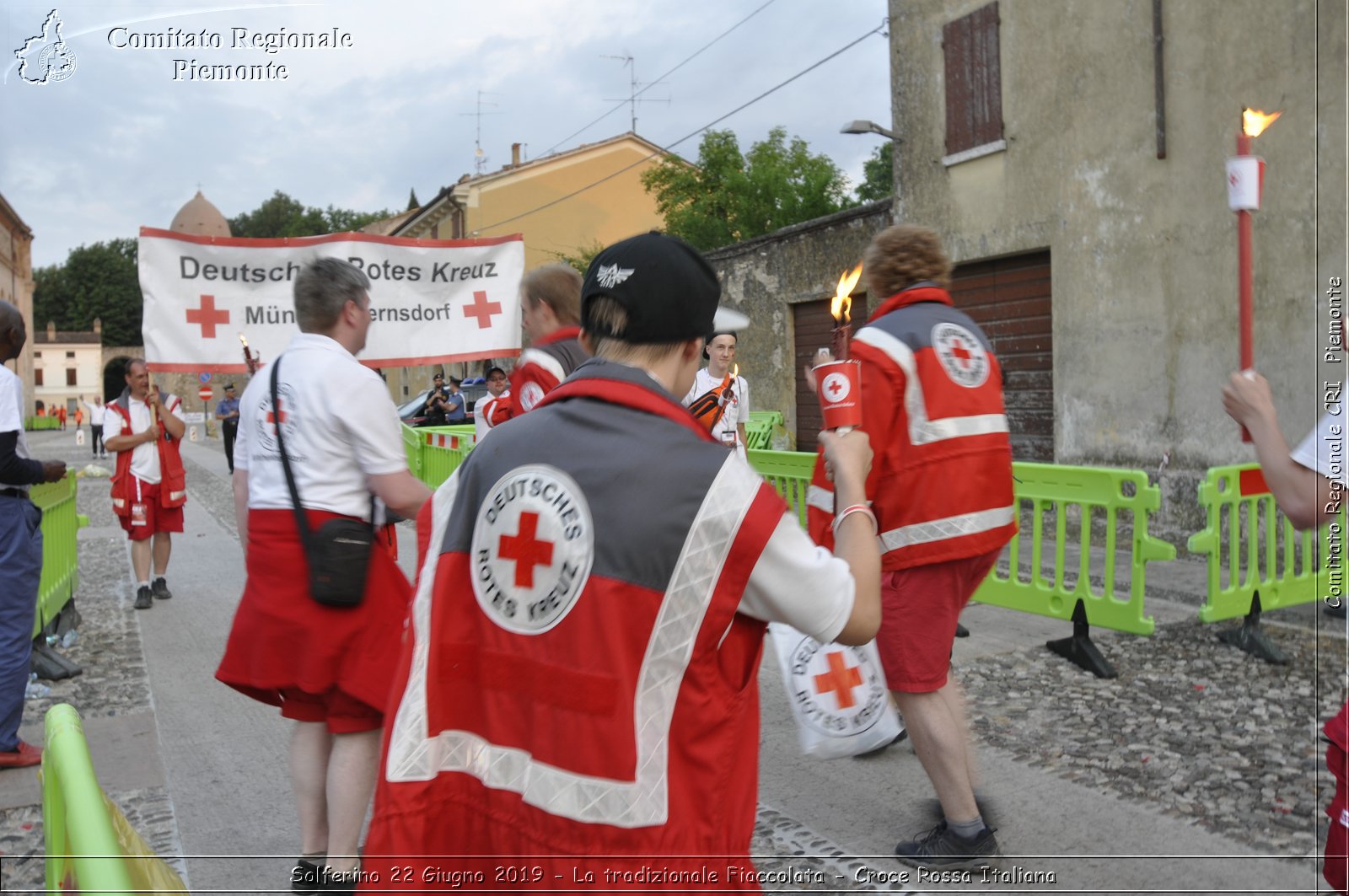 Solferino 22 Giugno 2019 - La tradizionale Fiaccolata - Croce Rossa Italiana - Comitato Regionale del Piemonte