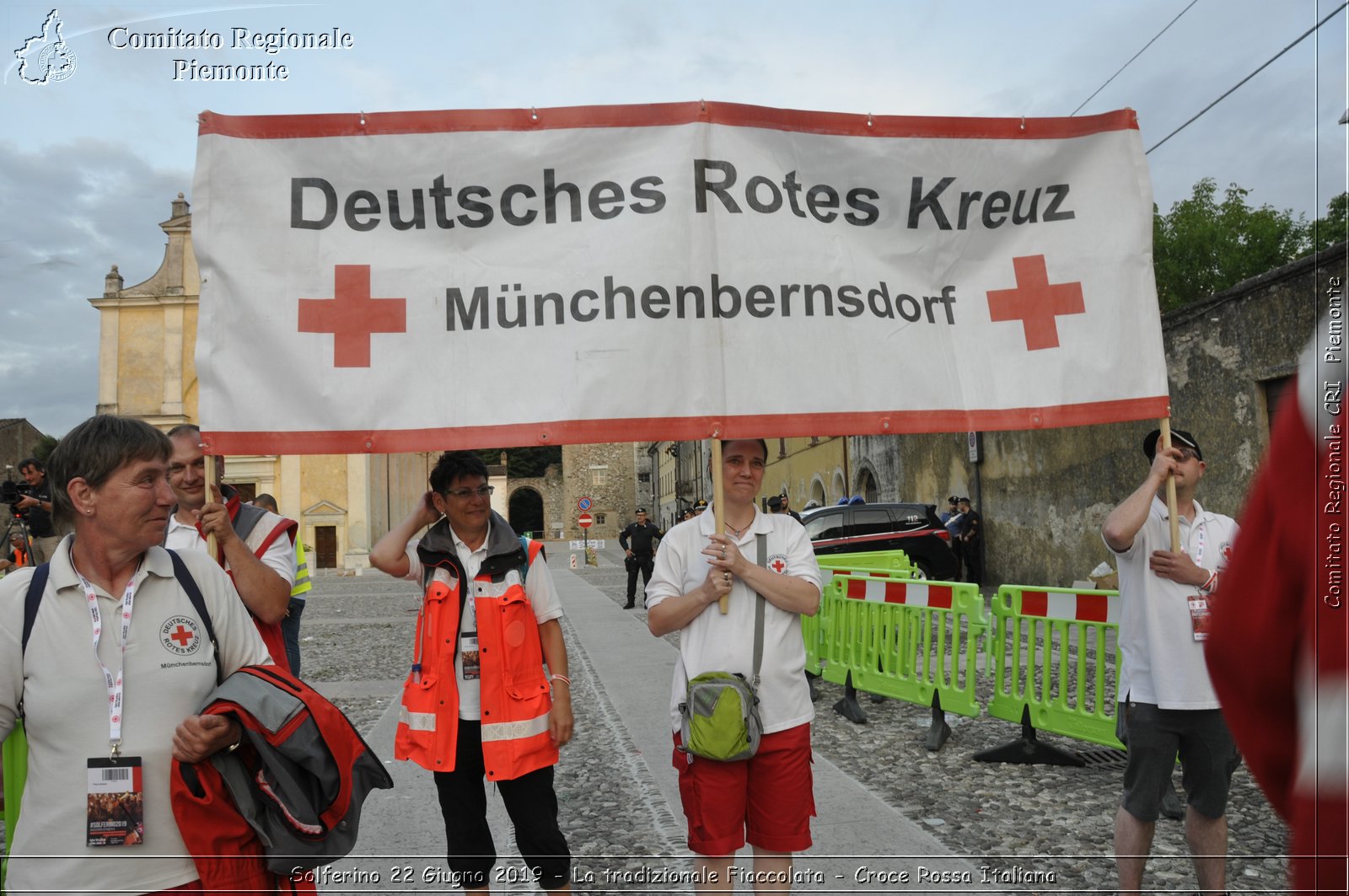 Solferino 22 Giugno 2019 - La tradizionale Fiaccolata - Croce Rossa Italiana - Comitato Regionale del Piemonte