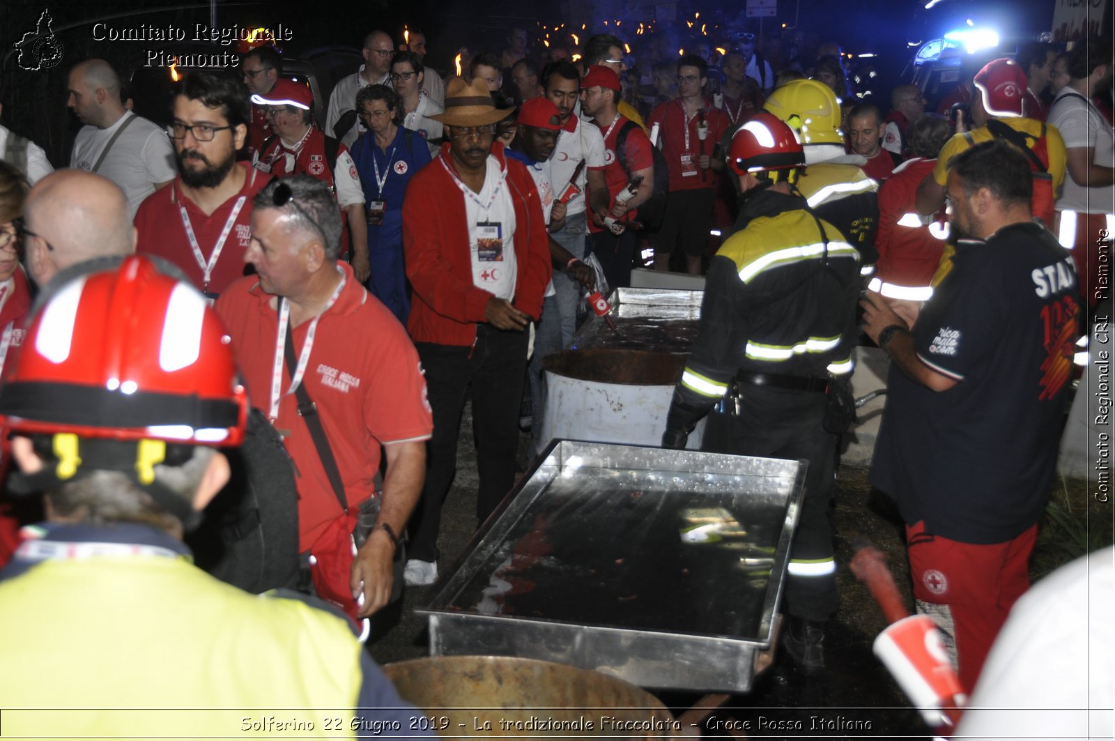 Solferino 22 Giugno 2019 - La tradizionale Fiaccolata - Croce Rossa Italiana - Comitato Regionale del Piemonte