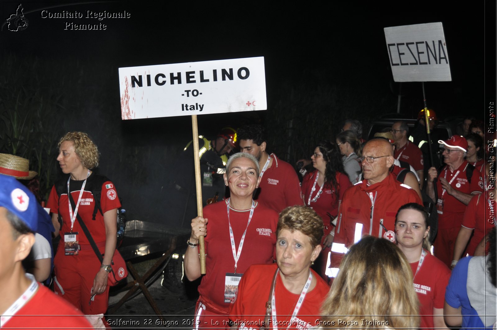 Solferino 22 Giugno 2019 - La tradizionale Fiaccolata - Croce Rossa Italiana - Comitato Regionale del Piemonte