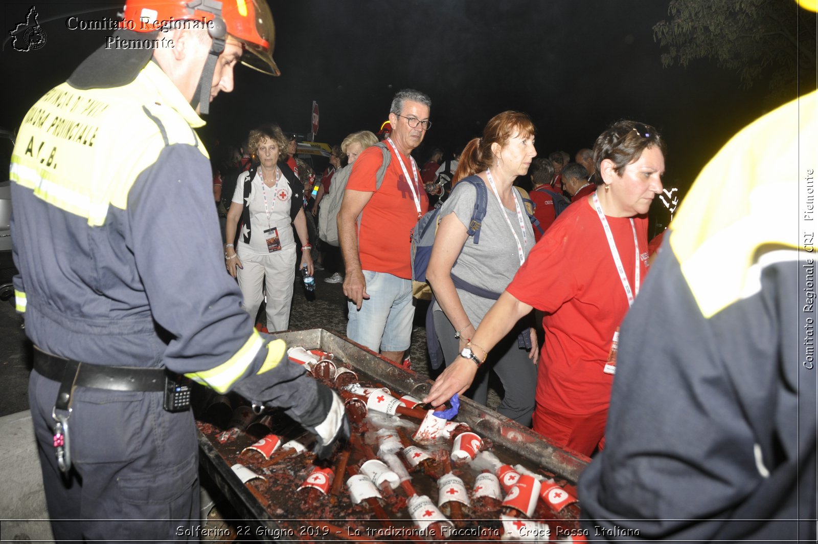 Solferino 22 Giugno 2019 - La tradizionale Fiaccolata - Croce Rossa Italiana - Comitato Regionale del Piemonte