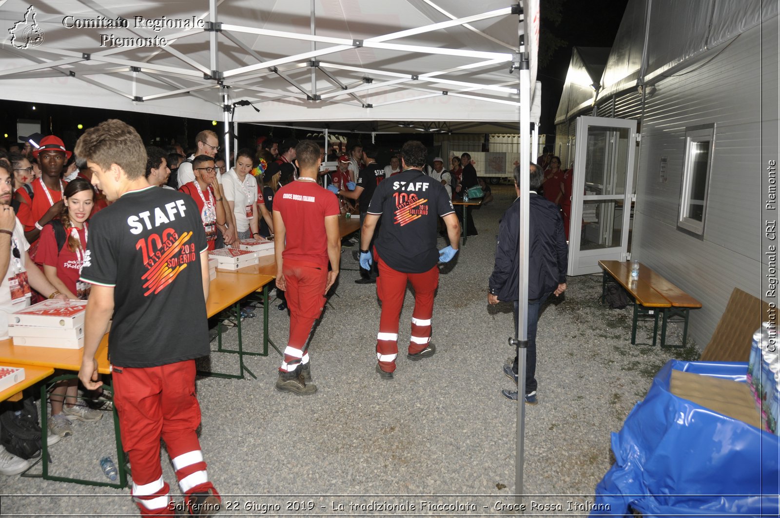 Solferino 22 Giugno 2019 - La tradizionale Fiaccolata - Croce Rossa Italiana - Comitato Regionale del Piemonte