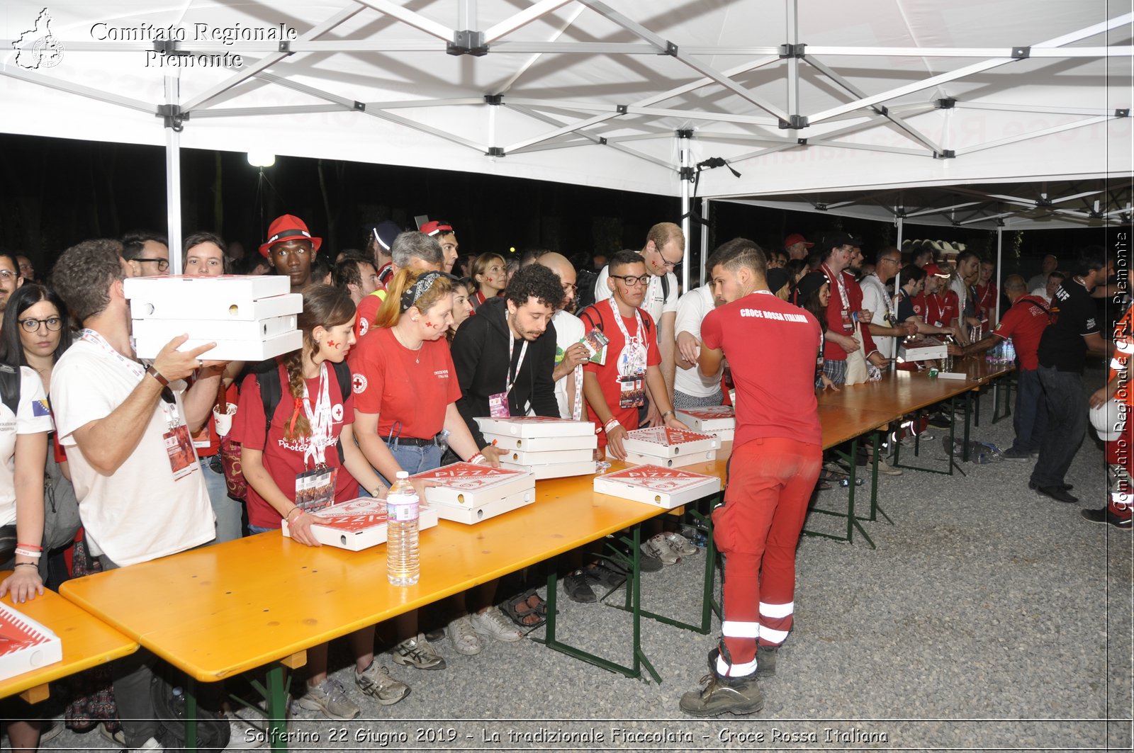 Solferino 22 Giugno 2019 - La tradizionale Fiaccolata - Croce Rossa Italiana - Comitato Regionale del Piemonte