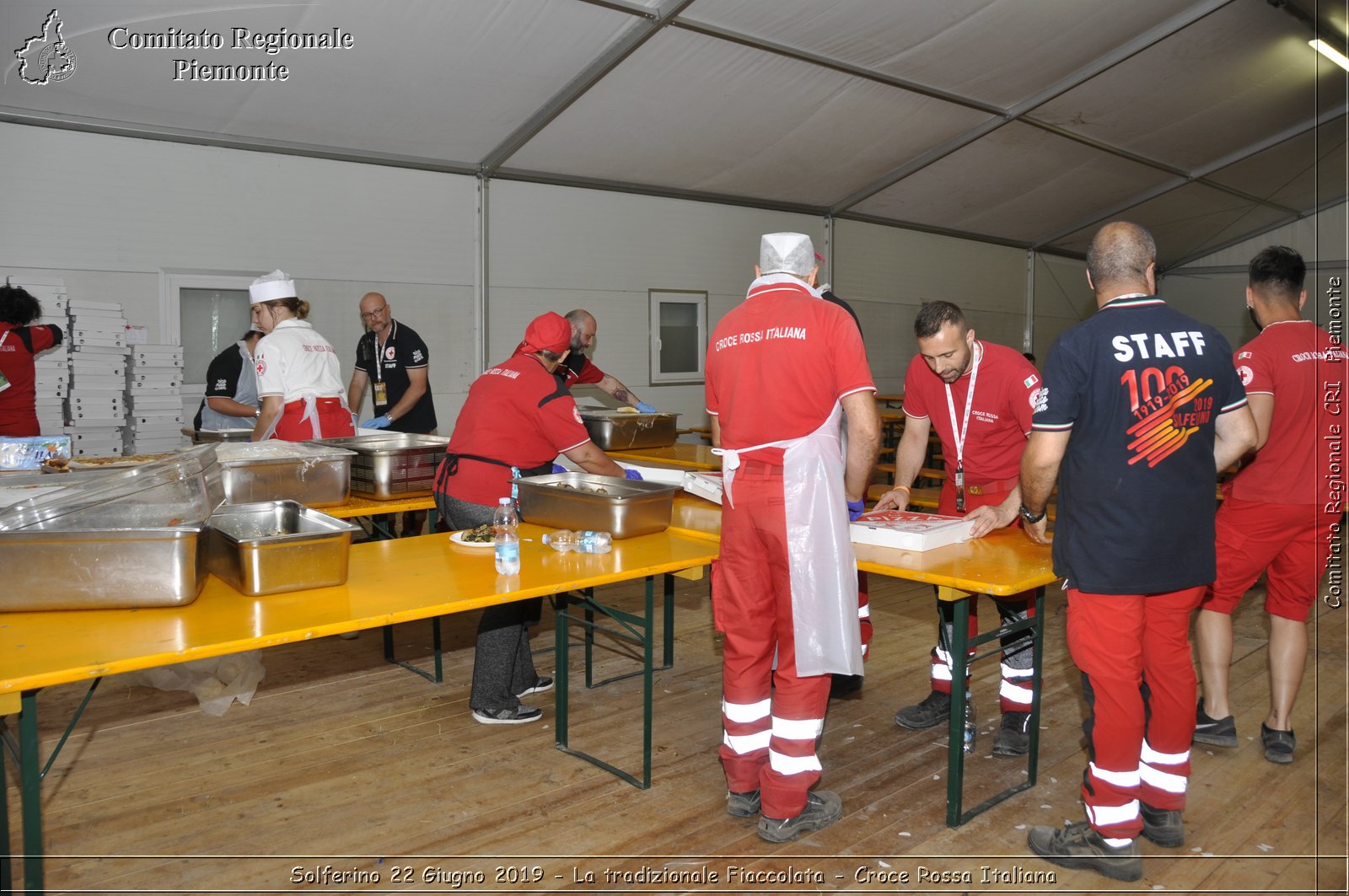 Solferino 22 Giugno 2019 - La tradizionale Fiaccolata - Croce Rossa Italiana - Comitato Regionale del Piemonte