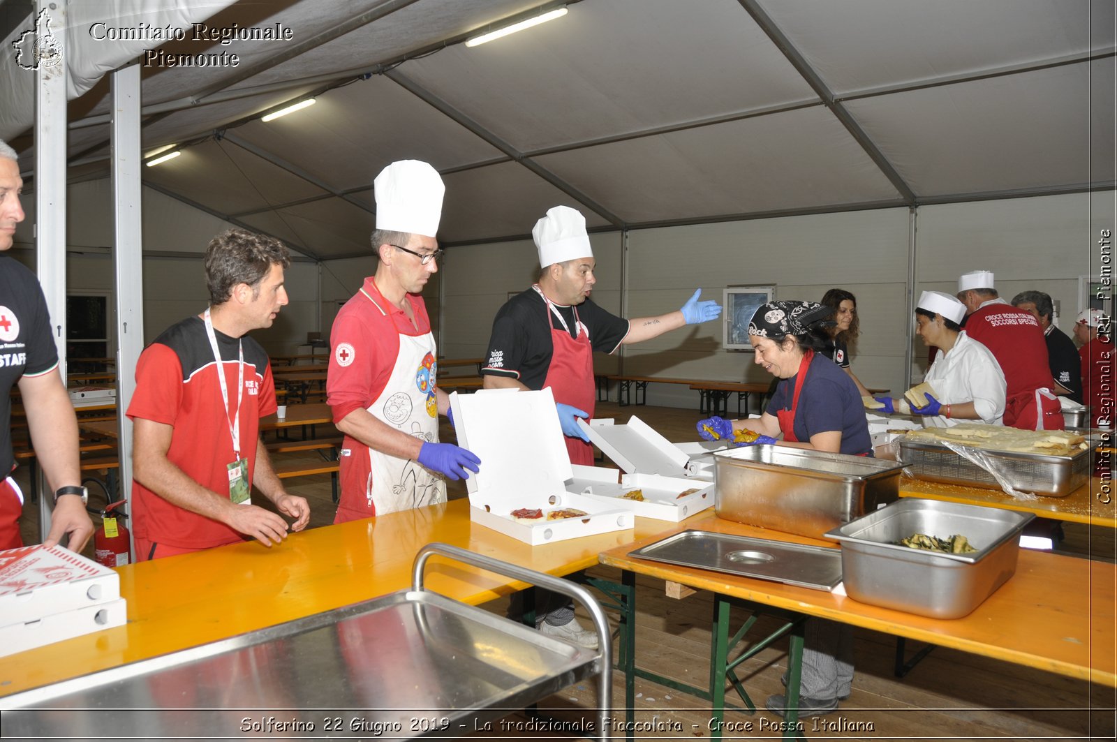 Solferino 22 Giugno 2019 - La tradizionale Fiaccolata - Croce Rossa Italiana - Comitato Regionale del Piemonte