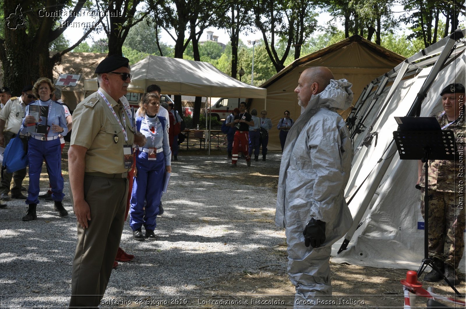 Solferino 22 Giugno 2019 - La tradizionale Fiaccolata - Croce Rossa Italiana - Comitato Regionale del Piemonte