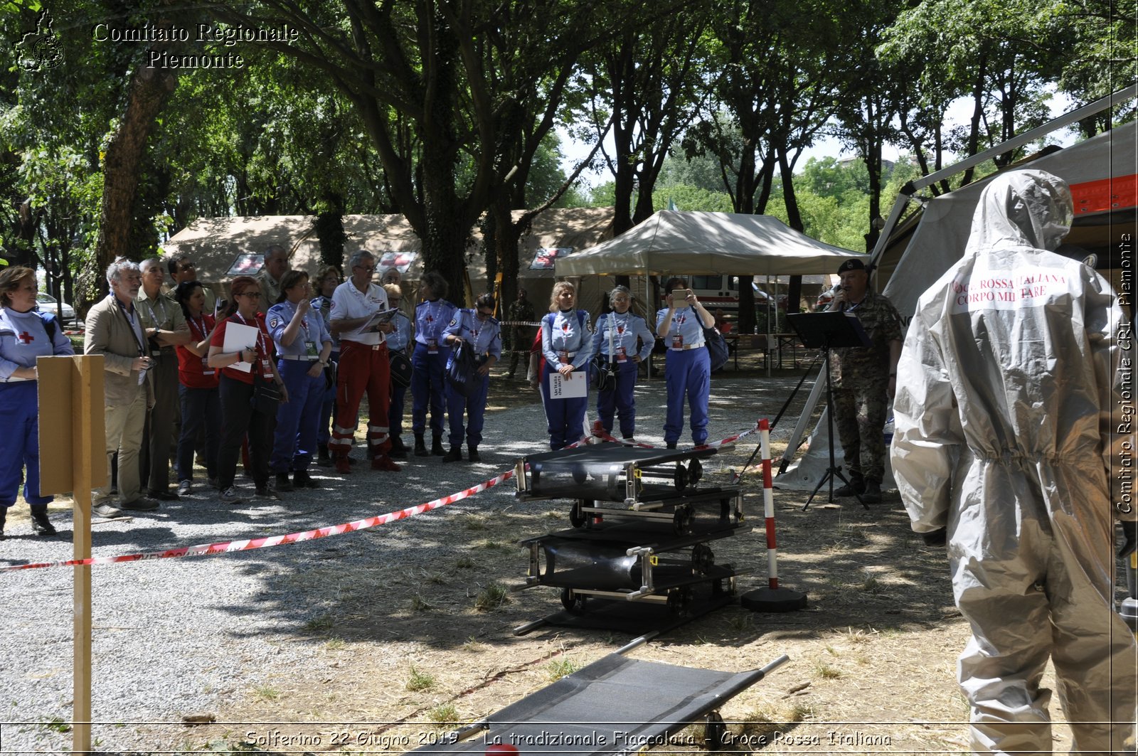 Solferino 22 Giugno 2019 - La tradizionale Fiaccolata - Croce Rossa Italiana - Comitato Regionale del Piemonte