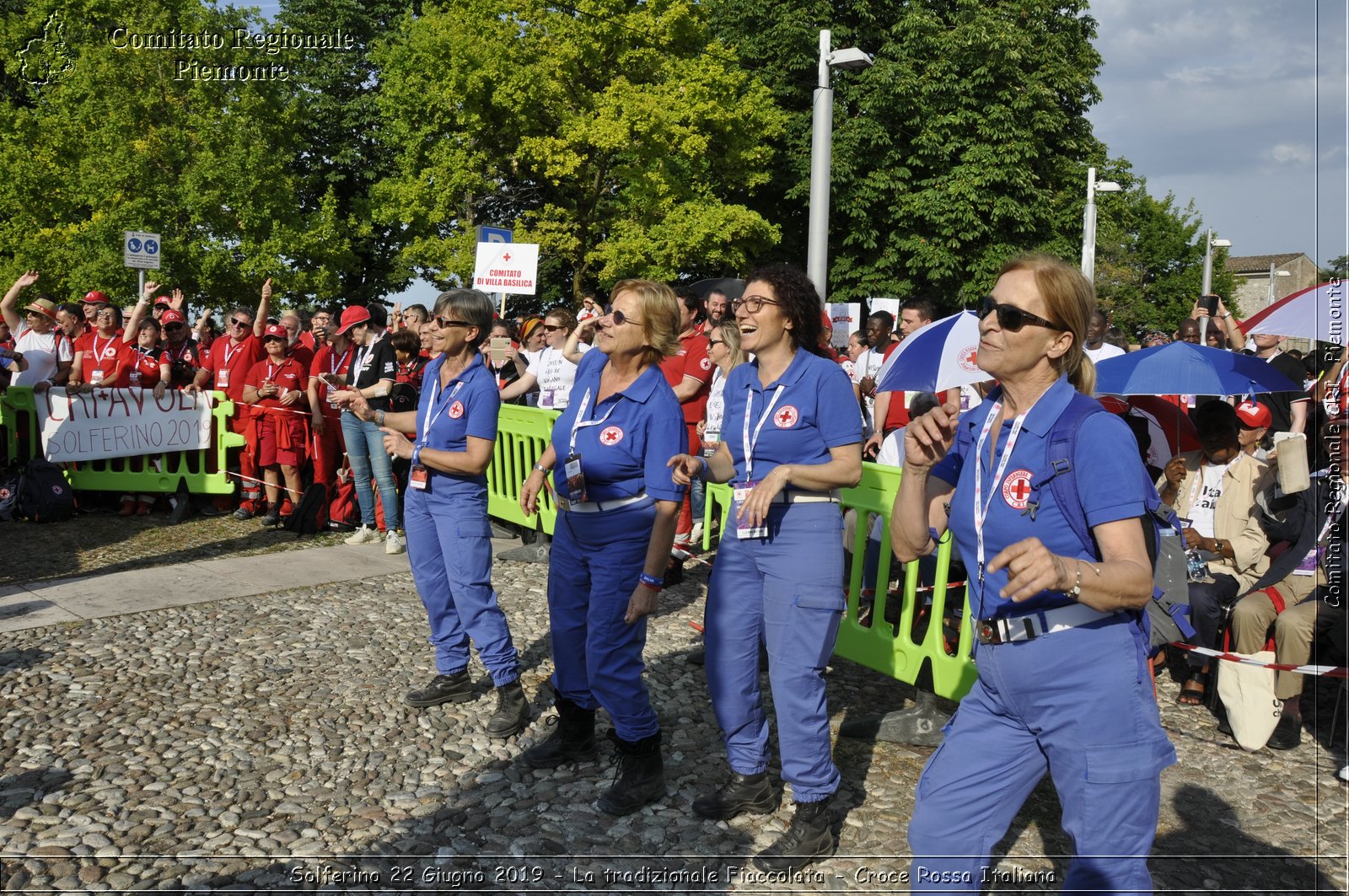 Solferino 22 Giugno 2019 - La tradizionale Fiaccolata - Croce Rossa Italiana - Comitato Regionale del Piemonte