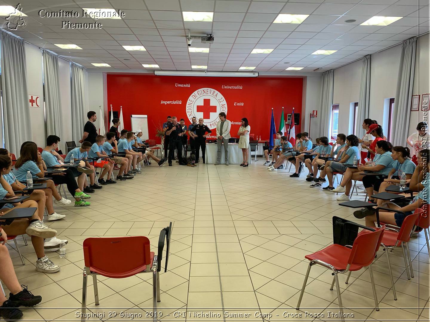 Stupinigi 29 Giugno 2019 - CRI Nichelino Summer Camp - Croce Rossa Italiana - Comitato Regionale del Piemonte