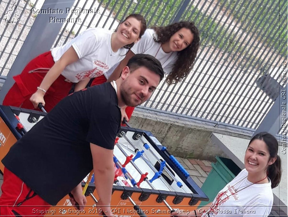 Stupinigi 29 Giugno 2019 - CRI Nichelino Summer Camp - Croce Rossa Italiana - Comitato Regionale del Piemonte