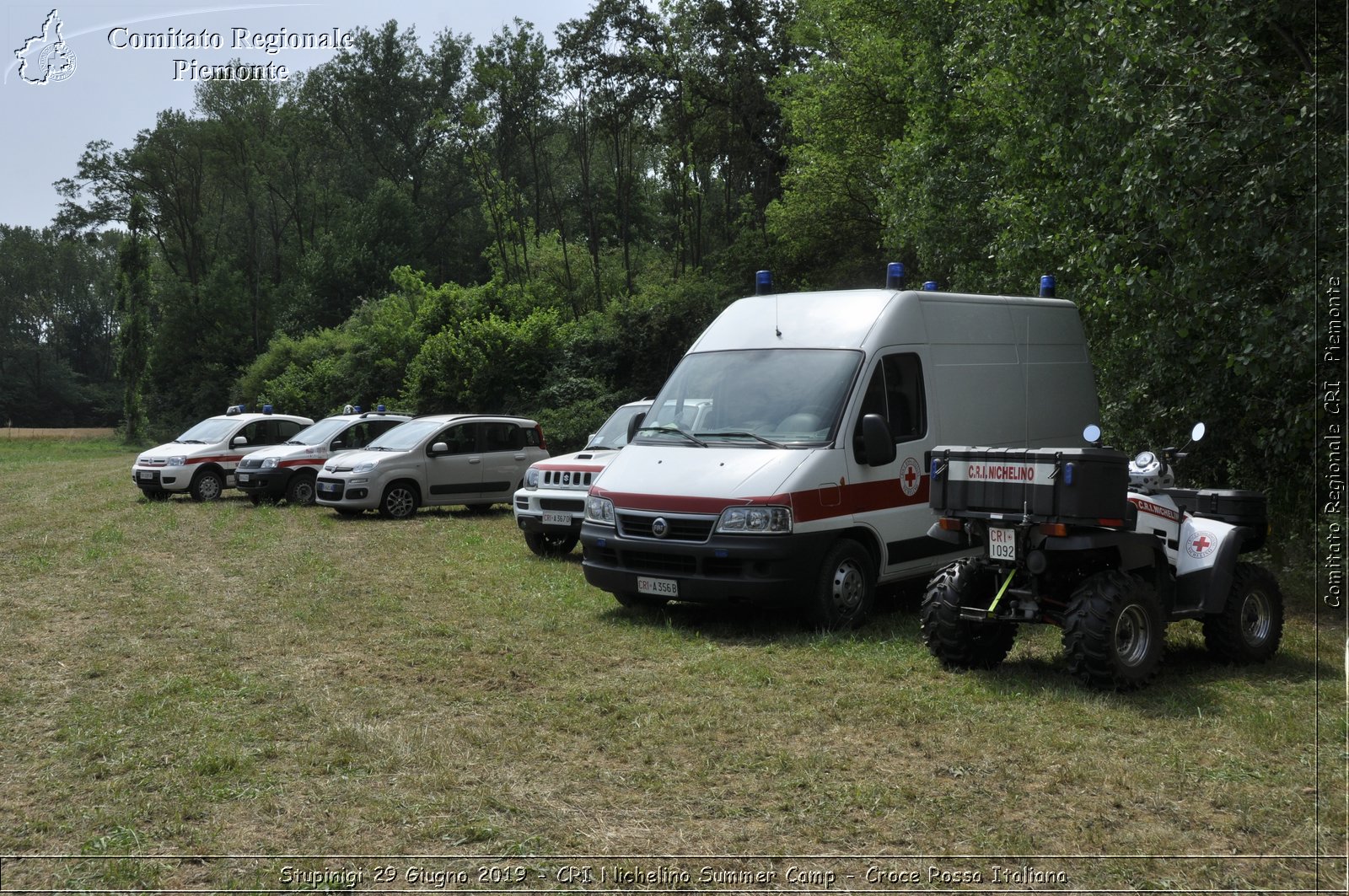 Stupinigi 29 Giugno 2019 - CRI Nichelino Summer Camp - Croce Rossa Italiana - Comitato Regionale del Piemonte