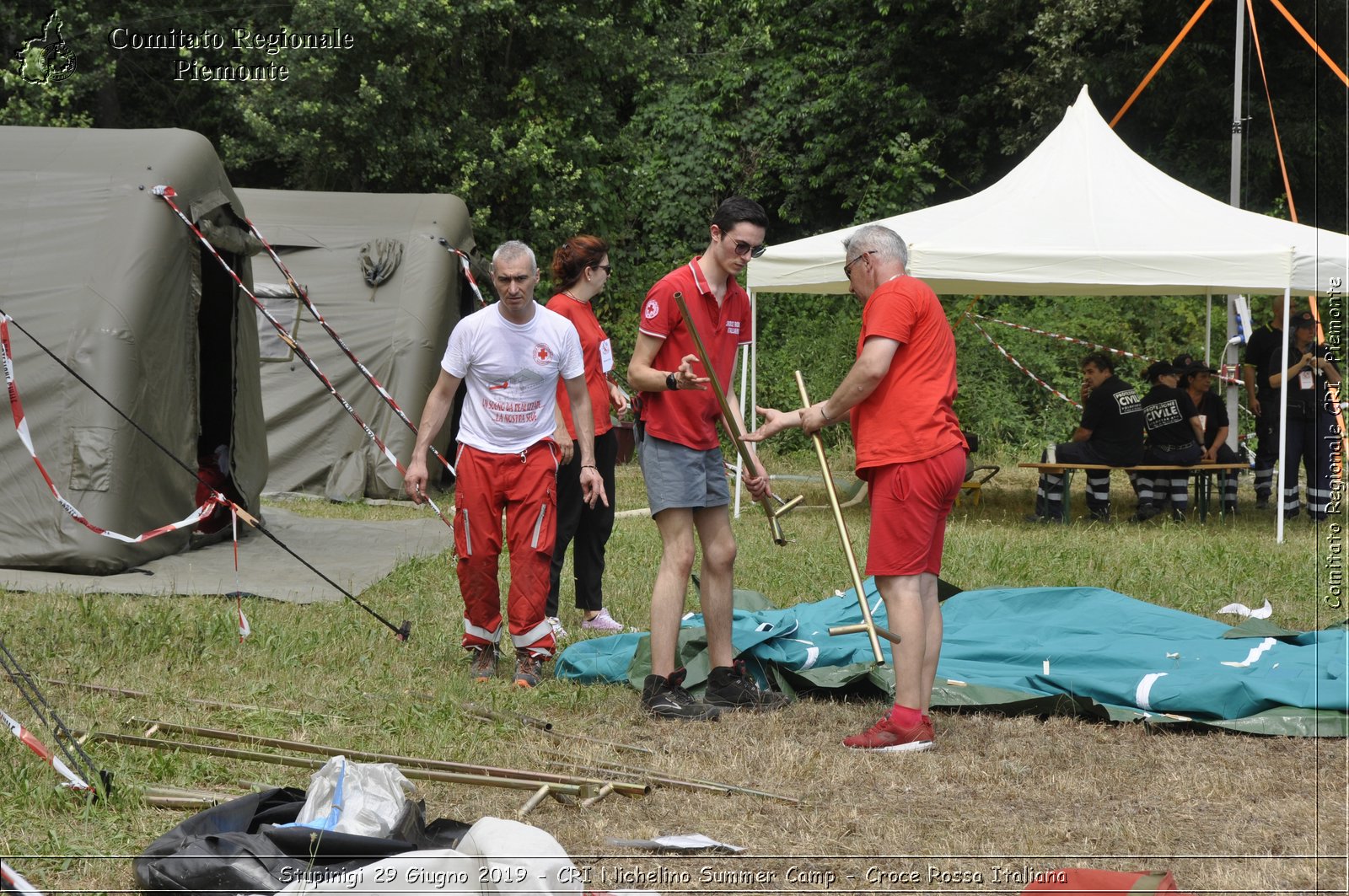 Stupinigi 29 Giugno 2019 - CRI Nichelino Summer Camp - Croce Rossa Italiana - Comitato Regionale del Piemonte