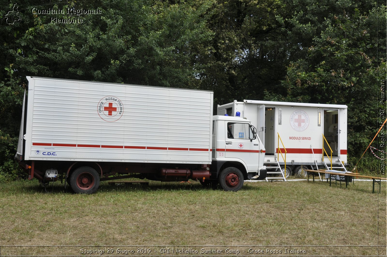 Stupinigi 29 Giugno 2019 - CRI Nichelino Summer Camp - Croce Rossa Italiana - Comitato Regionale del Piemonte