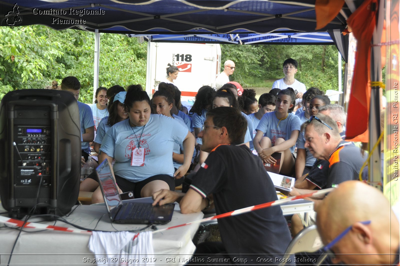 Stupinigi 29 Giugno 2019 - CRI Nichelino Summer Camp - Croce Rossa Italiana - Comitato Regionale del Piemonte