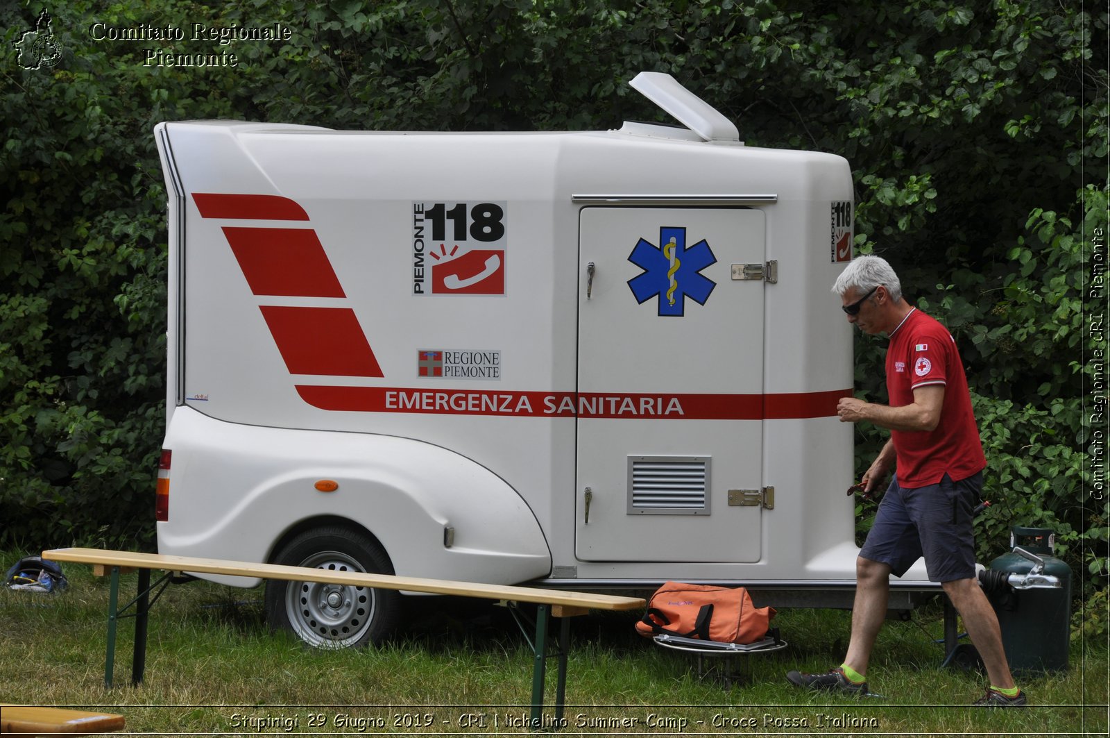 Stupinigi 29 Giugno 2019 - CRI Nichelino Summer Camp - Croce Rossa Italiana - Comitato Regionale del Piemonte