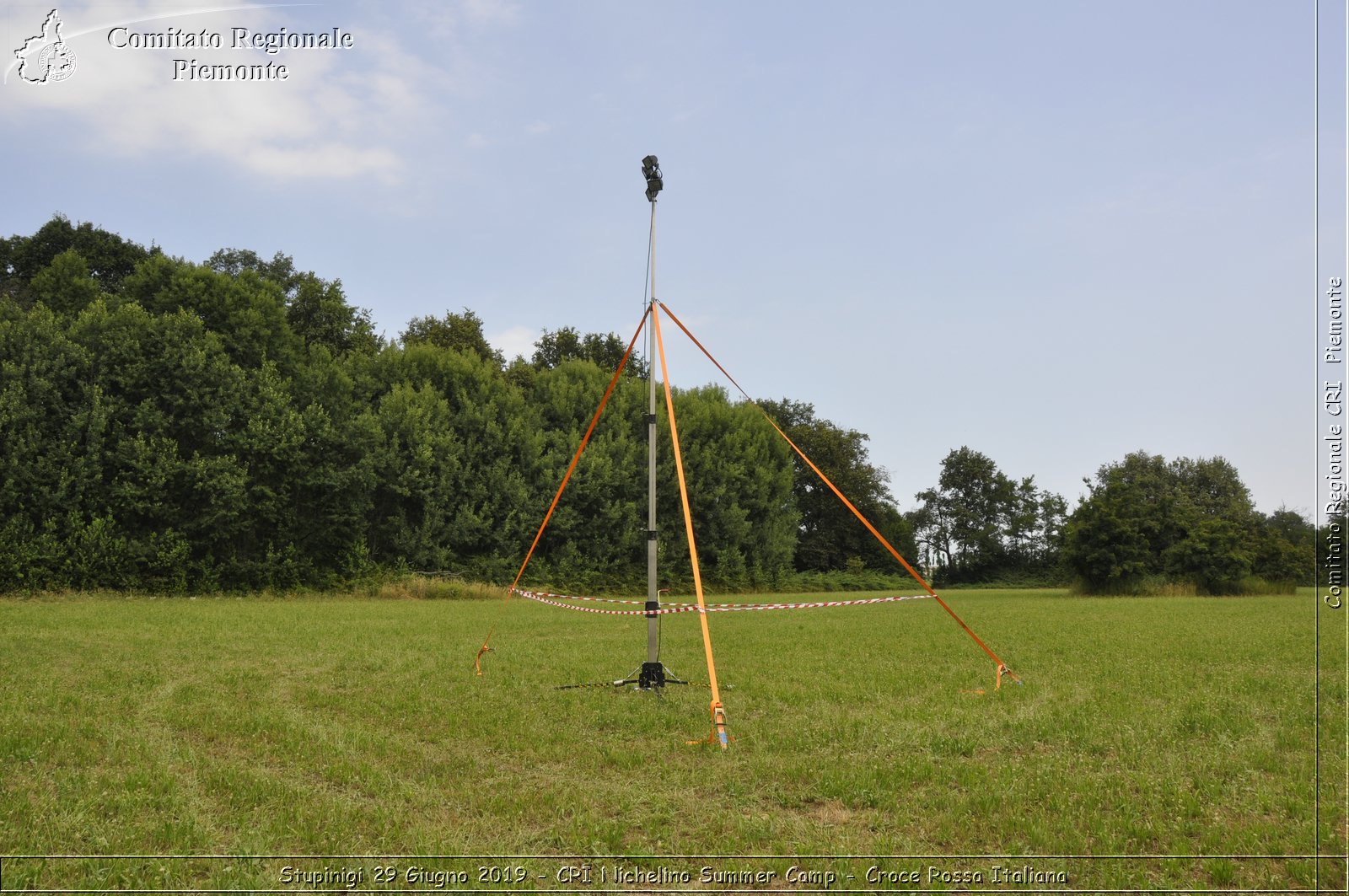 Stupinigi 29 Giugno 2019 - CRI Nichelino Summer Camp - Croce Rossa Italiana - Comitato Regionale del Piemonte