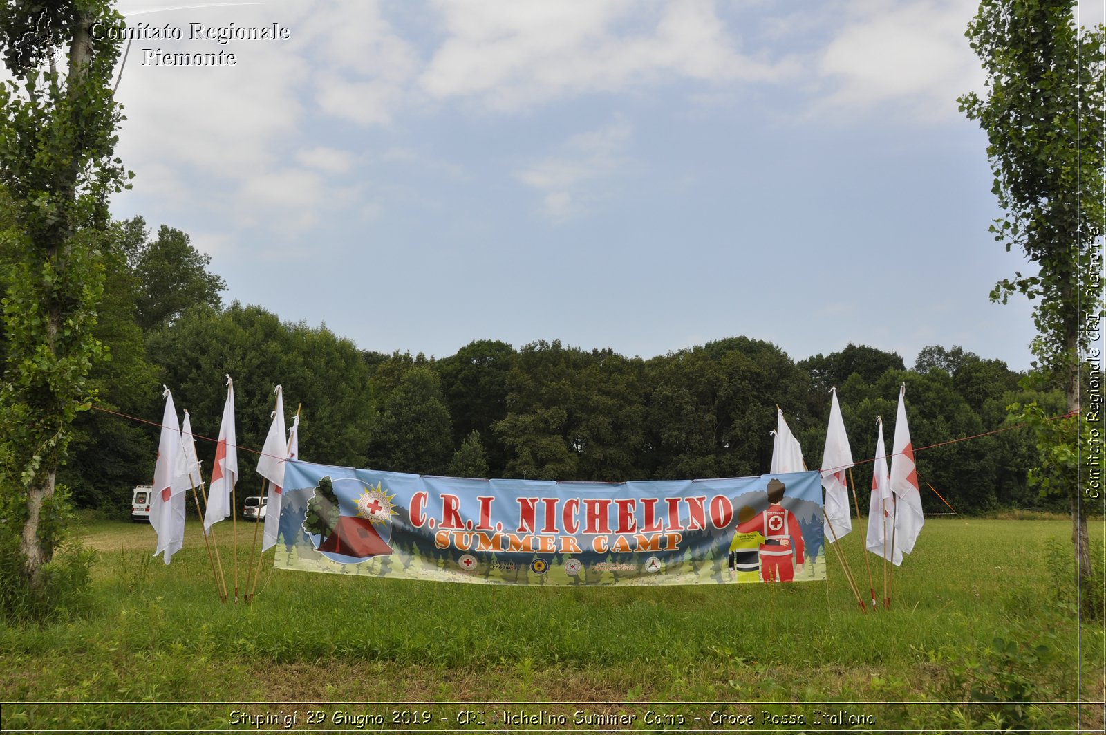 Stupinigi 29 Giugno 2019 - CRI Nichelino Summer Camp - Croce Rossa Italiana - Comitato Regionale del Piemonte