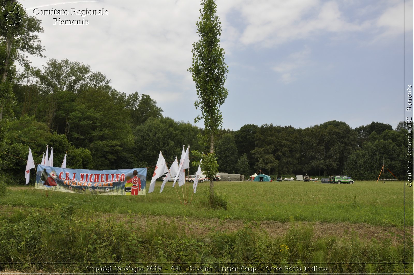 Stupinigi 29 Giugno 2019 - CRI Nichelino Summer Camp - Croce Rossa Italiana - Comitato Regionale del Piemonte