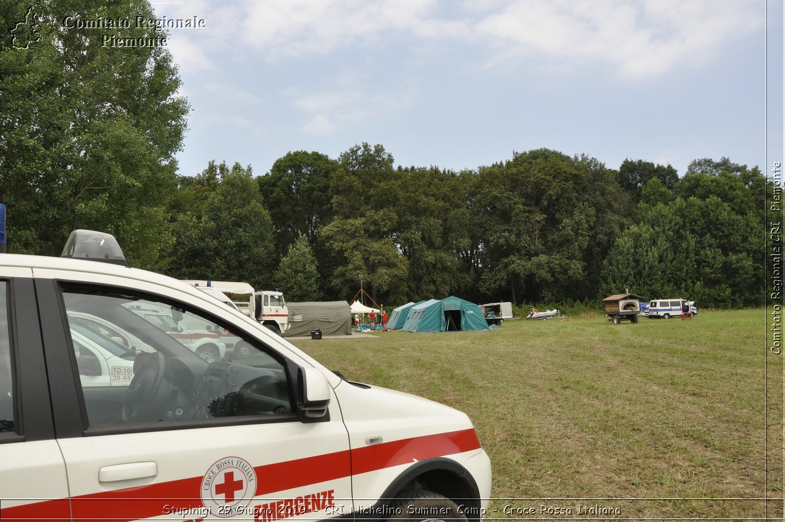 Stupinigi 29 Giugno 2019 - CRI Nichelino Summer Camp - Croce Rossa Italiana - Comitato Regionale del Piemonte