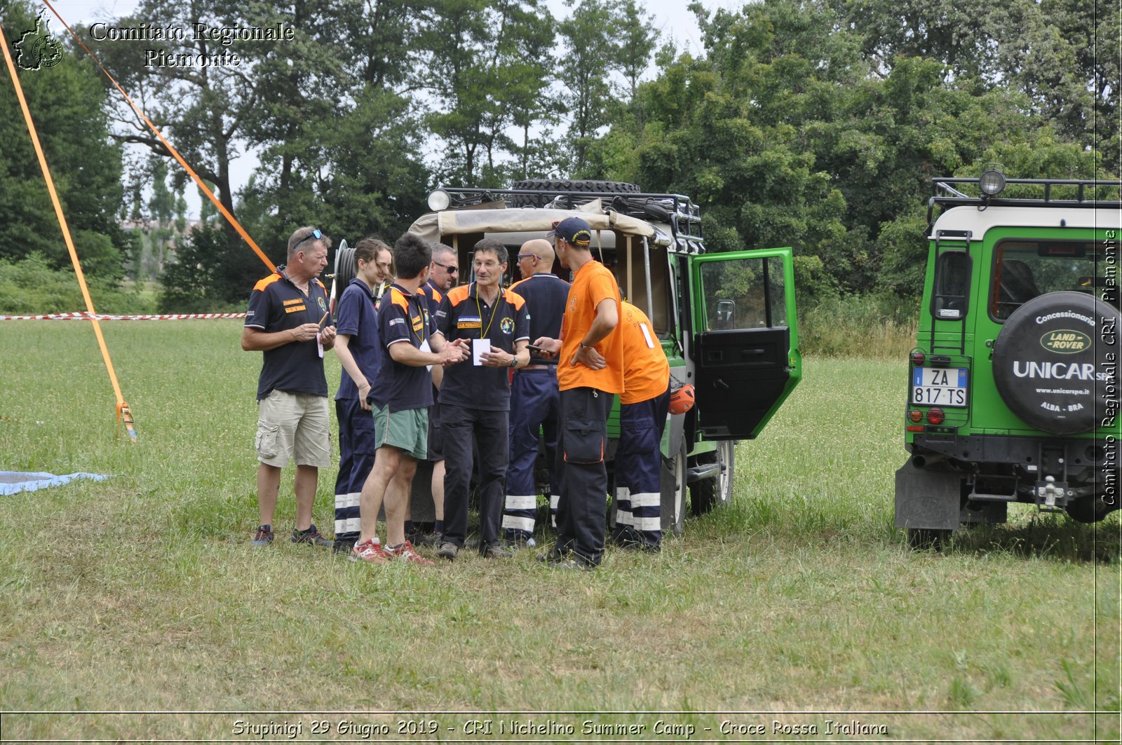 Stupinigi 29 Giugno 2019 - CRI Nichelino Summer Camp - Croce Rossa Italiana - Comitato Regionale del Piemonte