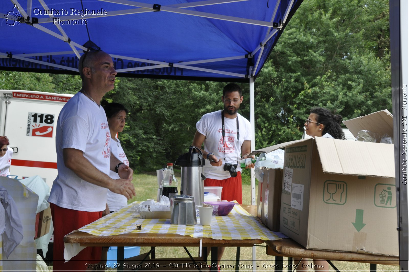 Stupinigi 29 Giugno 2019 - CRI Nichelino Summer Camp - Croce Rossa Italiana - Comitato Regionale del Piemonte