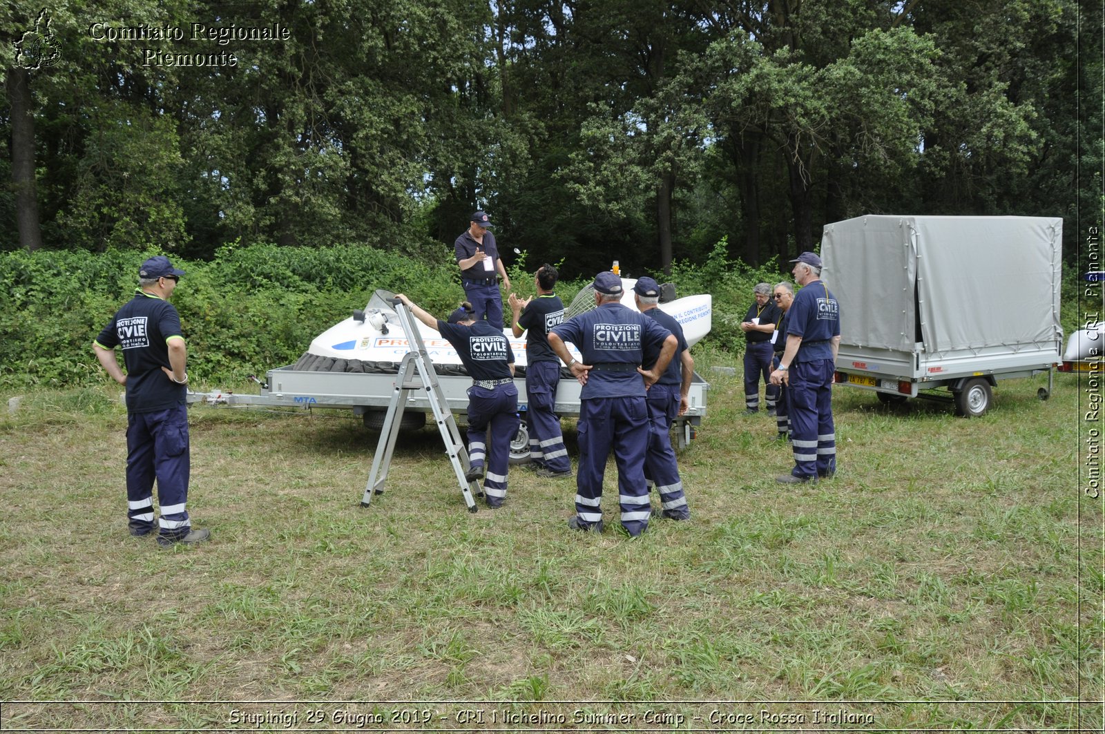 Stupinigi 29 Giugno 2019 - CRI Nichelino Summer Camp - Croce Rossa Italiana - Comitato Regionale del Piemonte