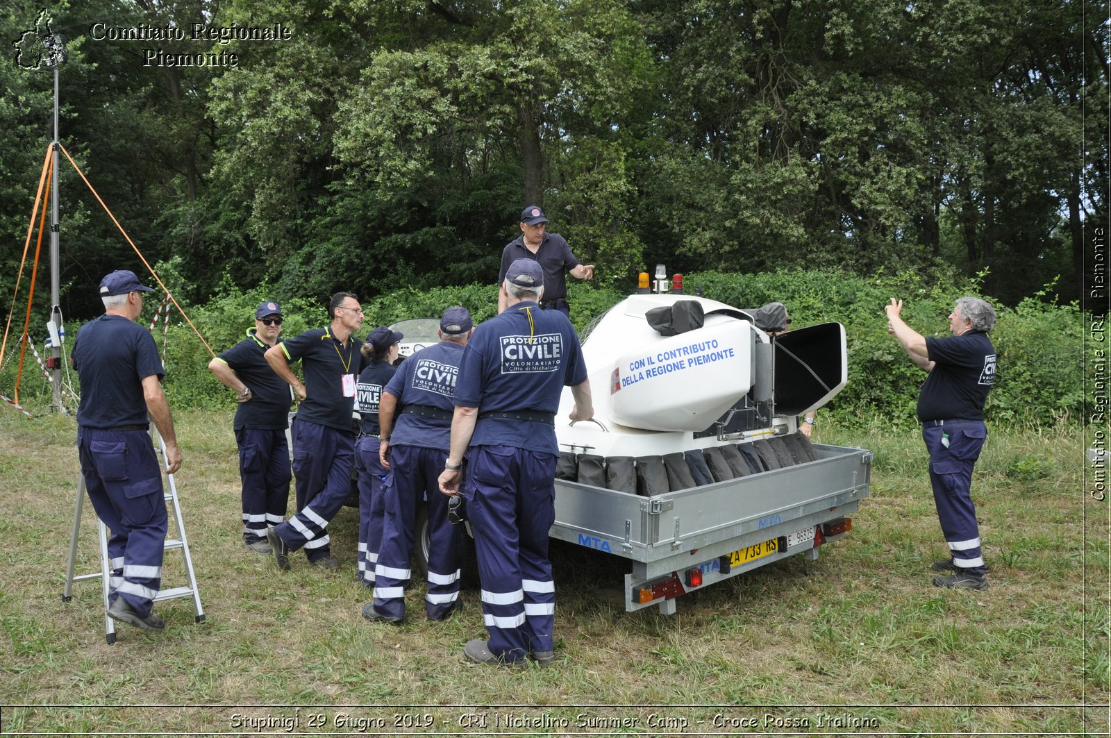 Stupinigi 29 Giugno 2019 - CRI Nichelino Summer Camp - Croce Rossa Italiana - Comitato Regionale del Piemonte